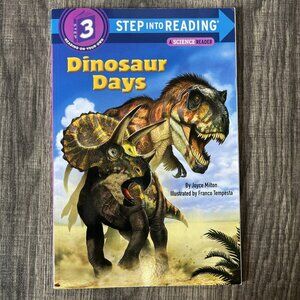 Step Into Reading Level 3 - Dinosaur Days - A Science Reader - NEW